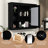 Modern Bathroom Mirror Cabinet - 35'' X 28'', Spacious, Stylish Design Wall Included, Spacious Storage