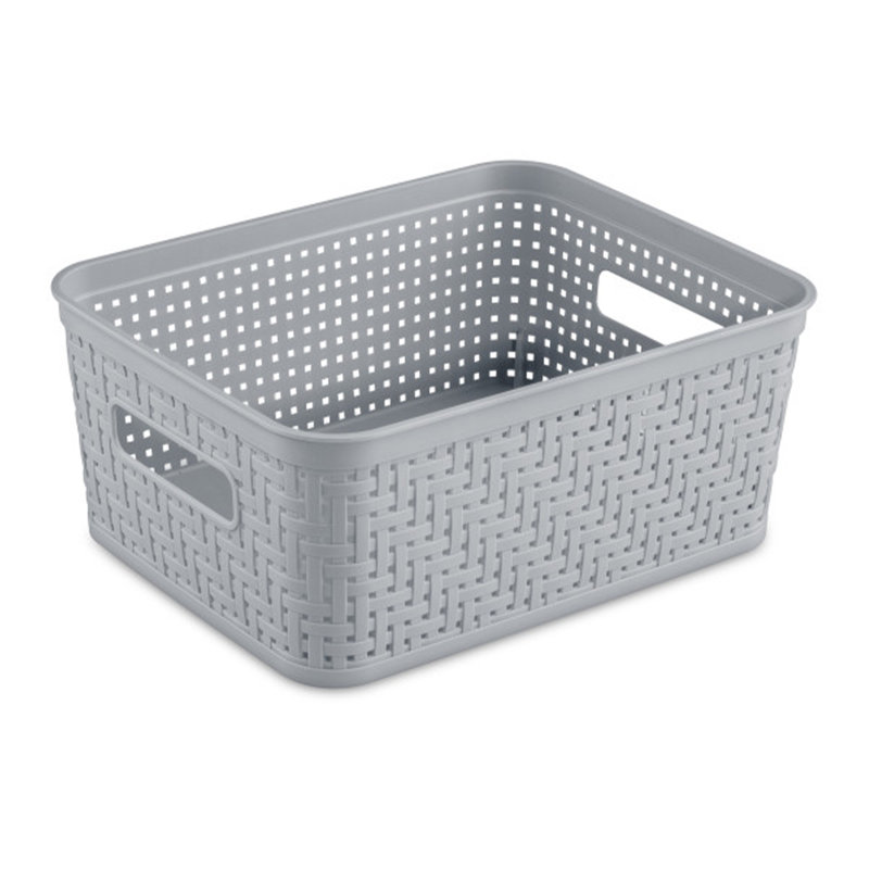 Plastic General Basket Set, 5.87 quarts, 24 Pack and Small