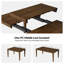 Table de salle à manger extensible Arbell