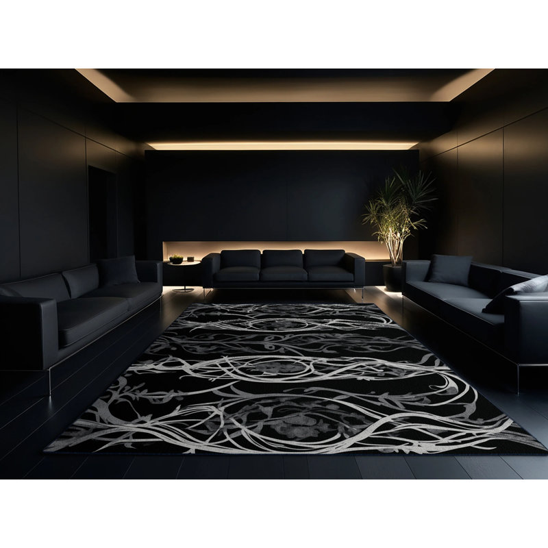 Phantom Lace Rug, Rectangle 2' x 3'