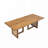 Wood Top Dining Table With Wood Base-2039962524