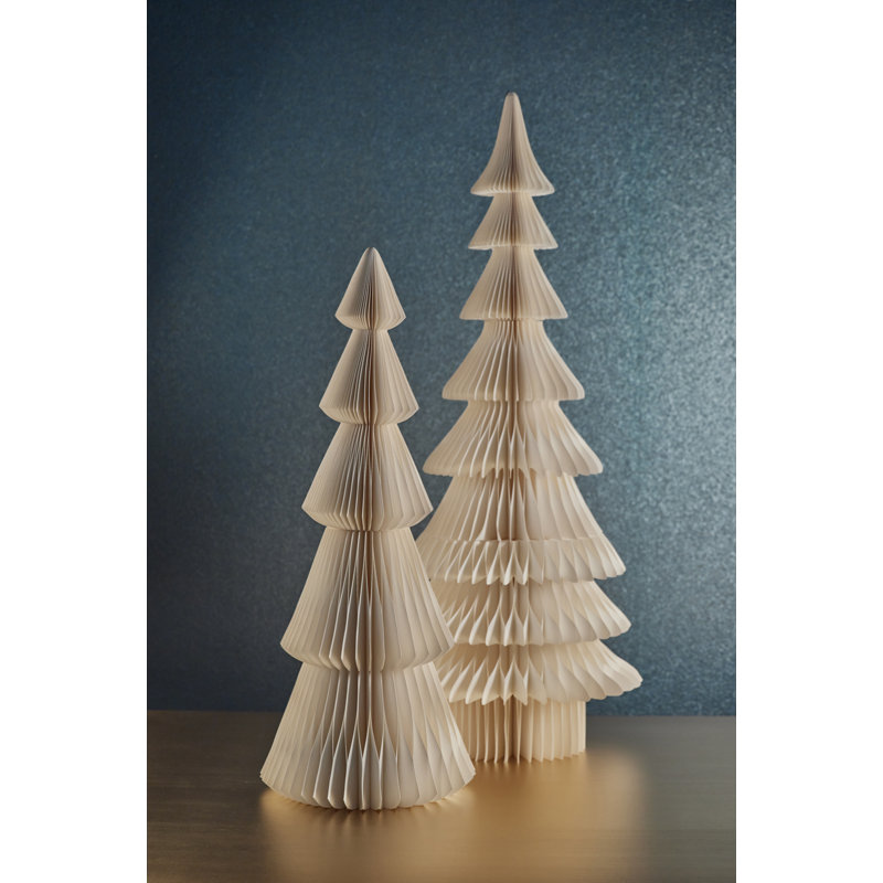 Paper Decorative Alpina Tree, 48" H x 20" W x 20" D, Dark Green