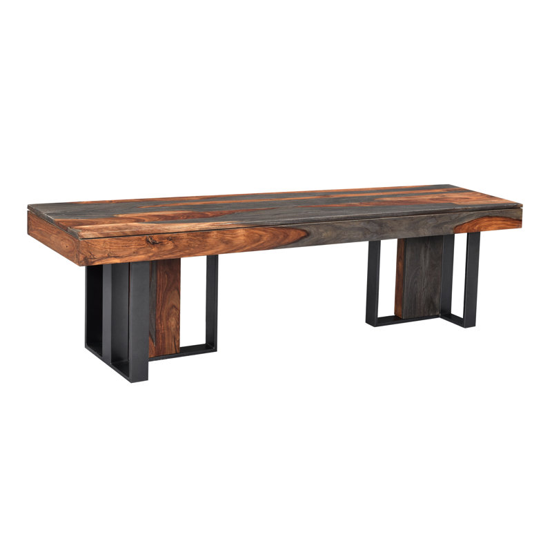 Banc en bois massif Kinsee