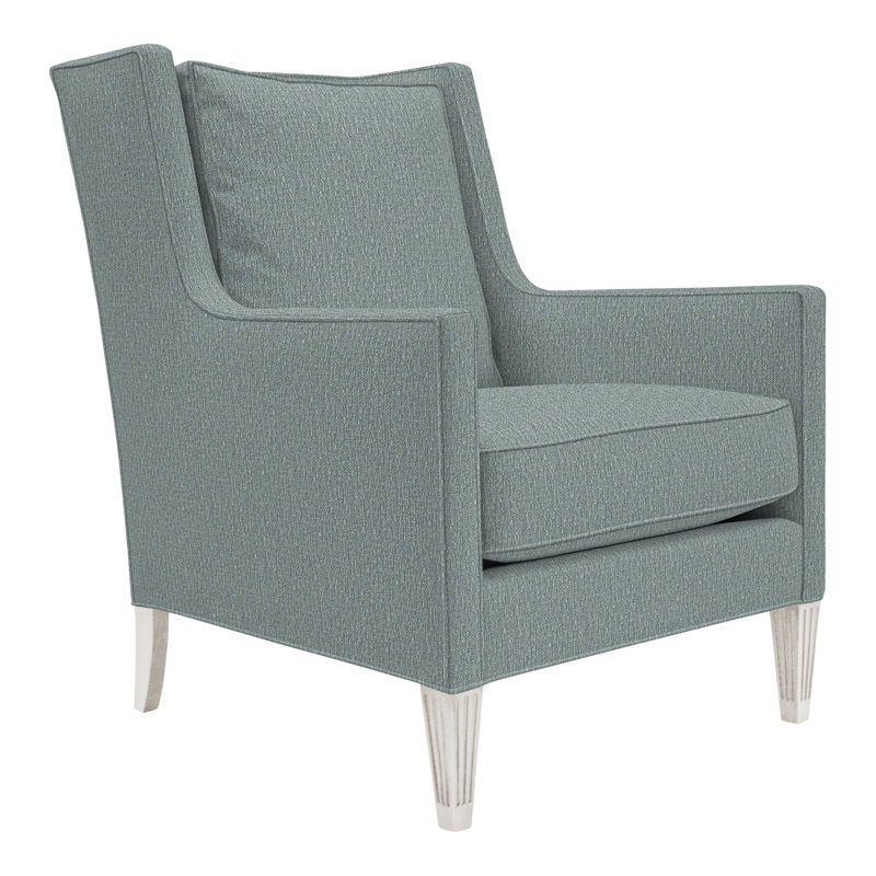 Alec Wingback Chair, No, Impala Linen, Casa Blanca