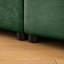 Canapé modulaire moderne avec rangement en tissu chenille doux de style contemporain Cylindrica pour le salon-1202623208