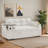 Chenille Convertible Loveseat with Storage Armrest, USB Port & Side Table-827983870