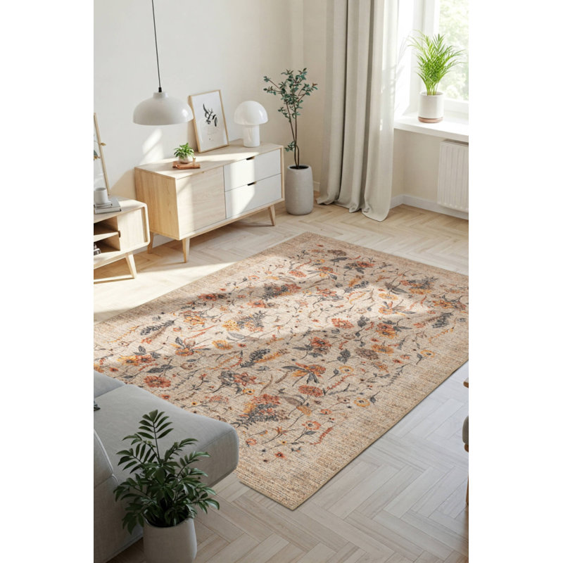 Tapis en chenille moderne Hattiesburg, Rectangle 9 pi 11 po x 13 pi 2 po