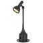 Lampe de bureau avec ports USB et USB-C, 58 cm de hauteur, gris anthracite, éclairage DEL à intensité variable