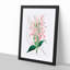 Pink Justicia Flowers - Framed Print-55616614-55616618