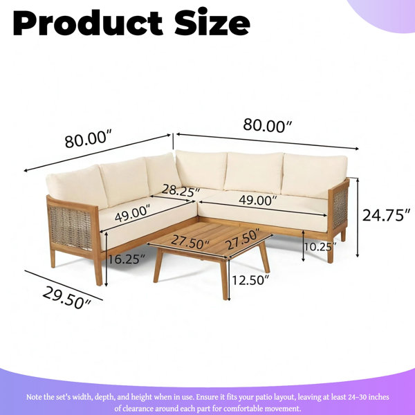 Dimensions du produit