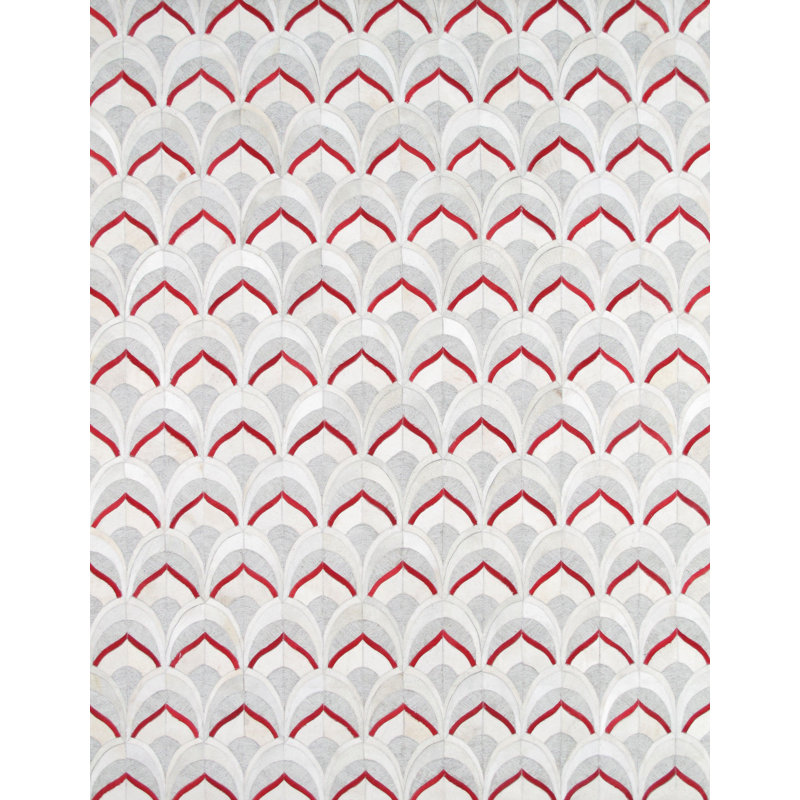 Tapis argenté unique 5 pi 0 po x 8 pi 0 po Christiano