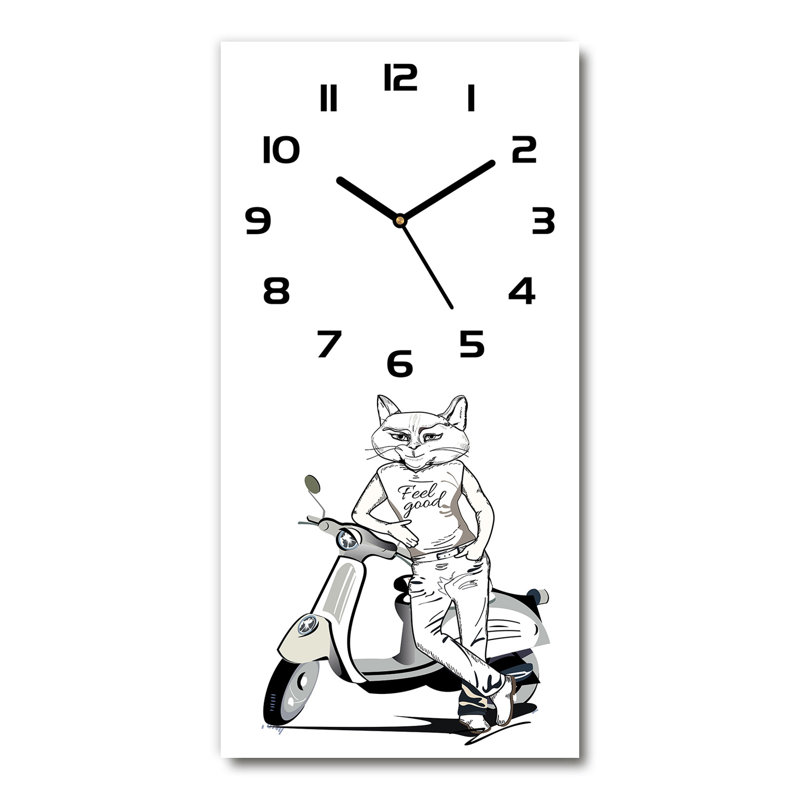 Ingars Glass Wall Clock