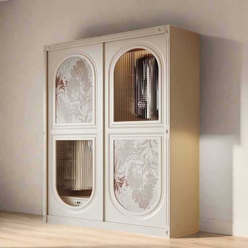 Simple Fashionable And Elegant Wardrobe, 82.68" H x 62.99" W x 23.62" D