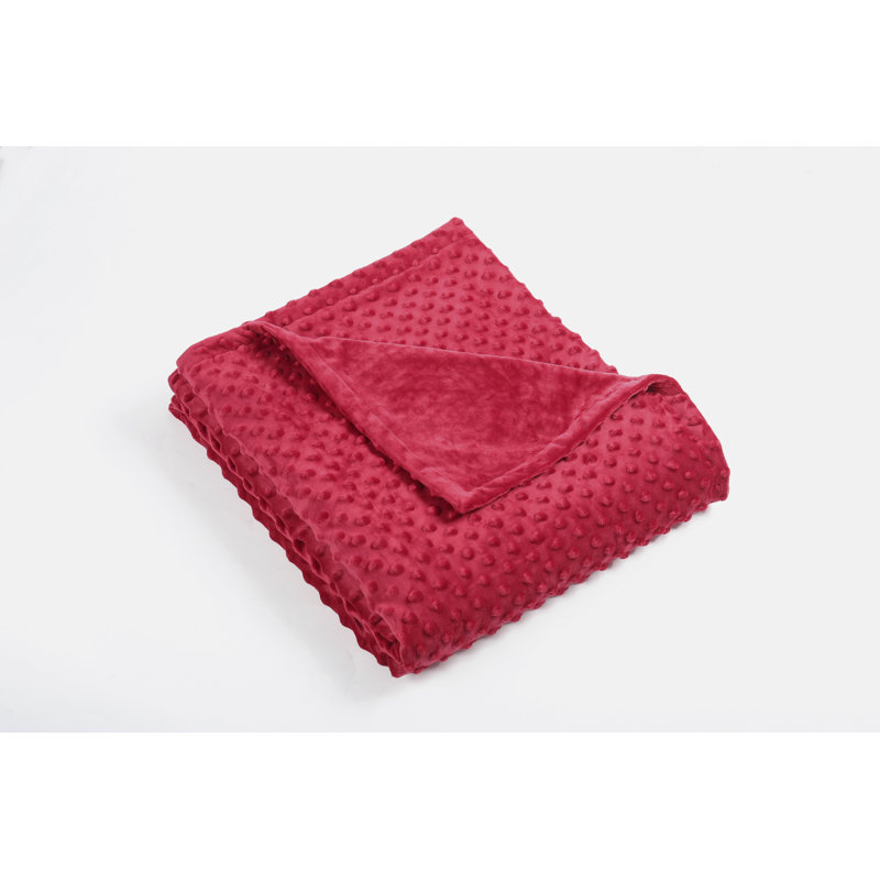 Housse pour couverture lestée, Simple, Bourgogne