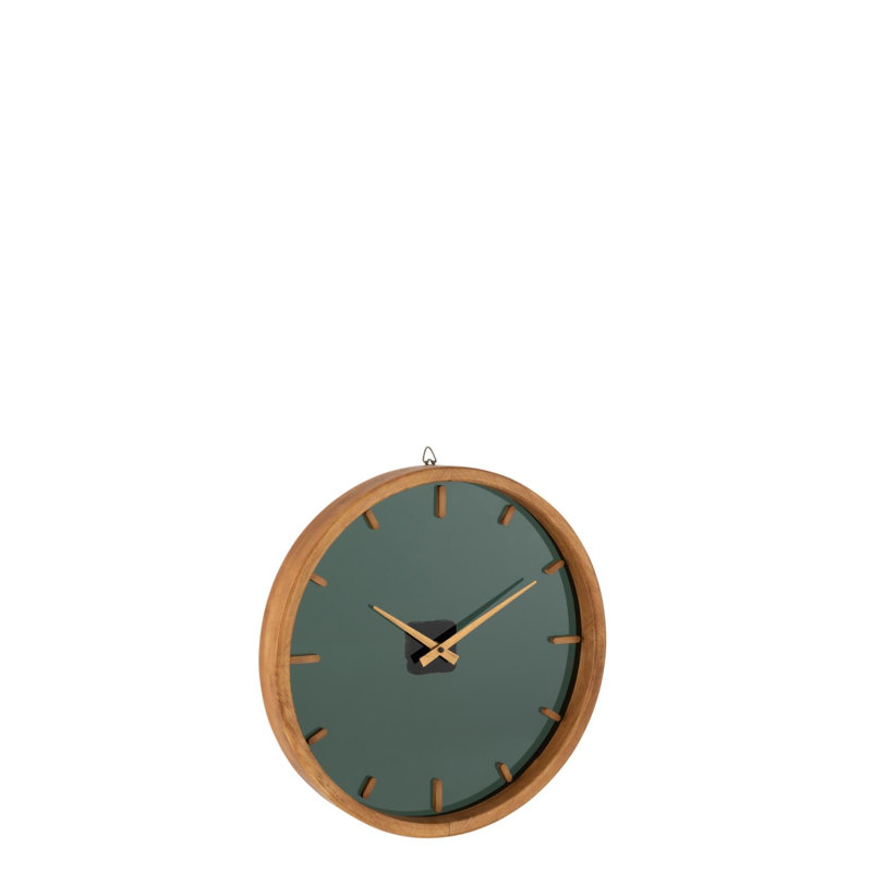 Constantino Glass Wall Clock, 40cm H x 40cm W x 5cm D