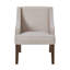 Chaises d'appoint confortables, style moderne en bois de velours pour le bureau à domicile