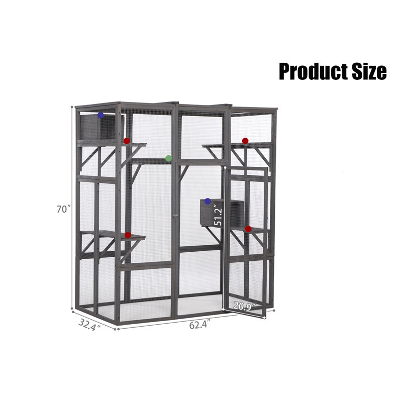 Grande cage à chat