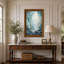 Art mural sur toile Teal Ice Cave-134029381