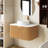 30" Wall-Mounted Floating Bathroom Vanity With Sink-841290959