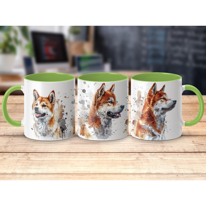 Mug, Light Green, 3