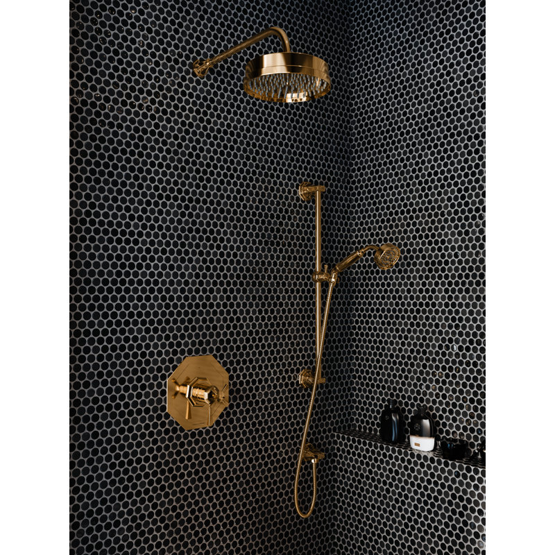 Deco Handshower And Hose, English Bronze