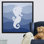 « hippocampe subaquatique de la chambre d’enfant », impression