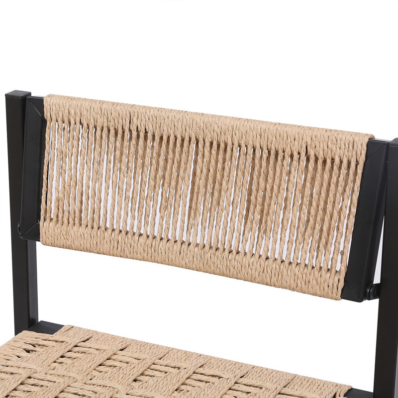 Ensemble de 2 tabourets de cuisine avec repose-pieds et tabouret de cuisine à hauteur de comptoir (style), Miel