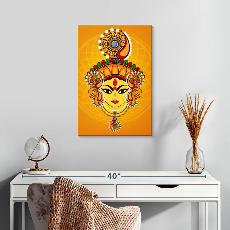Adella Maa Durga, 24" H x 16" W