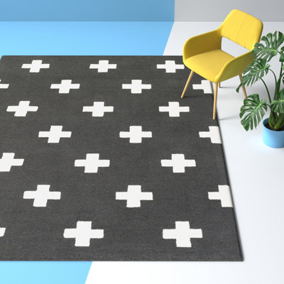 Cavan Hand Tufted Wool Geometric Indoor Rug