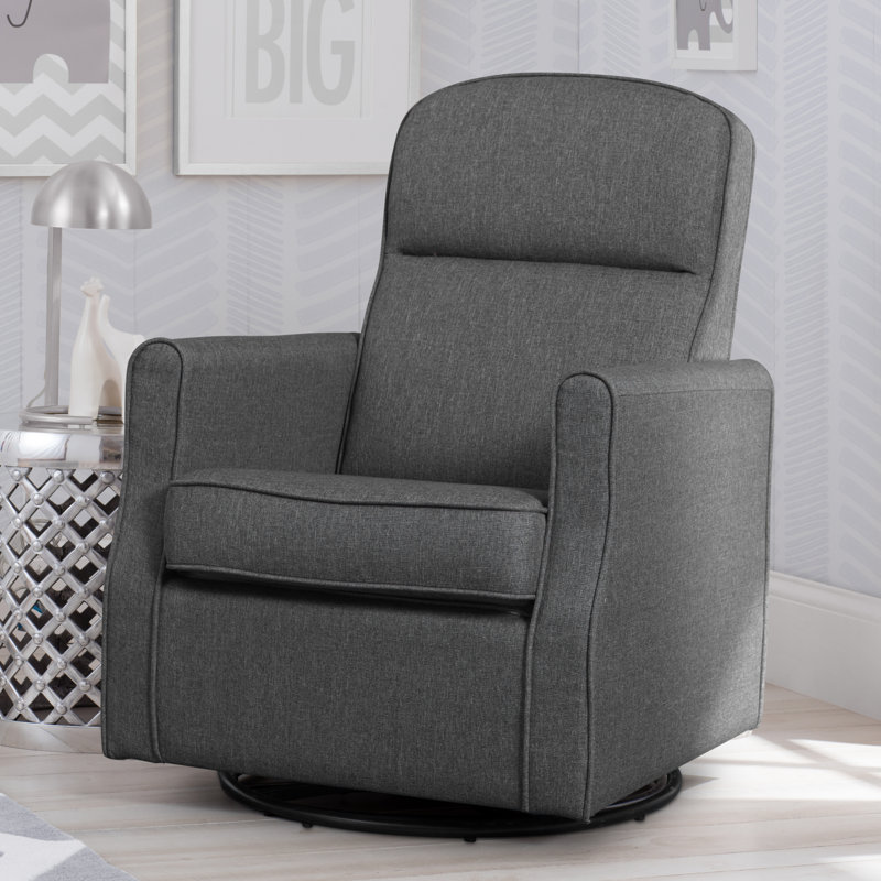 Blair Swivel Glider, Charcoal