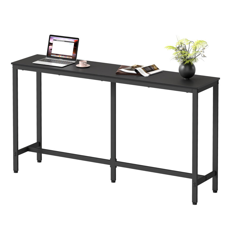 71 Inch Bar Table Counter Height Dining Table Bar Height Pub Table With Adjustable Foot Pads & Sturdy Leg For Bar Dining Room Pub Coffee Shop