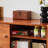 Retro style design sense solid wood TV cabinet