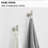 8-Pieces Brushed Nickel Bathroom Accessories Set, Stainless Steel Bathroom Hardware Set, Bath Towel Bar Set, Towel Racks For Bathroom Wall Mounted.-119738433