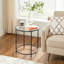 Table de bout en verre Lyra-456753435