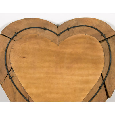 Benji Wood Flat Wall Mirror
