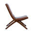Gibbs Leather Upholstered Occasional Chair