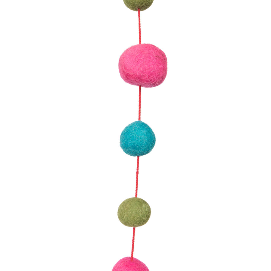72" Pom Pom Novelty Garland