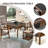 Solid Wood Retro Multi-Functional Automatic Dining & Mahjong Table for Chinese Rules