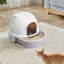 Polyethylene Plastic Litter Box with Scoop
