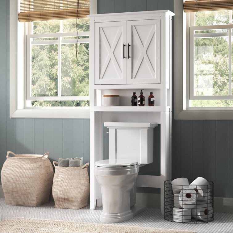 Veda 68.11 H Bathroom Storage Furniture Set Sand & Stable Finish: Driftwood Gray