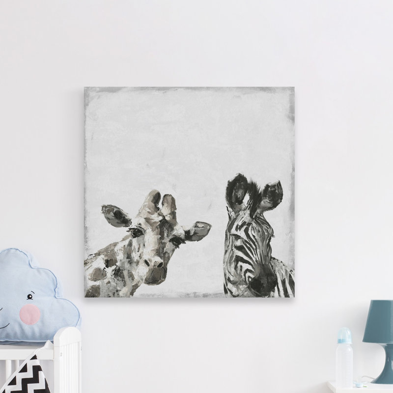 «Best Buddies», reproduction sur toile tendue, H 18 po x l 18 po x 1,5 po