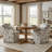Linen Upholstered Armchair-1482415718