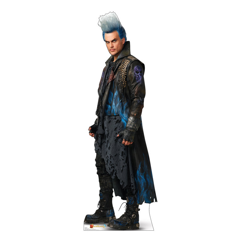 Accroche en carton descendants 3 disney Hades