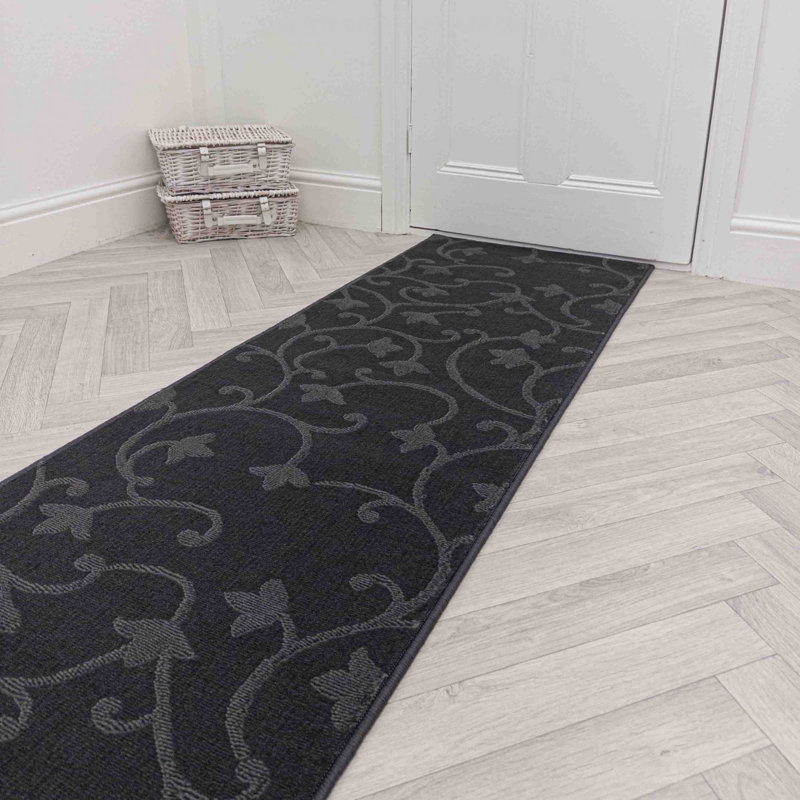 Runner Floral Area Rug, Runner 60 x 150 cm