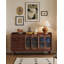 Buffet de rangement en bois franc français rétro-737207343