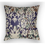 Damask Reversible Throw Pillow