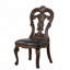 Chaise d'appoint 2 pièces de style traditionnel