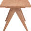 Table d'appoint naturelle avec une surface fixe et stable pour diverses utilisations rustiques