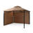 Backyard Expressions 10' X 10' Gazebo W/ Two Extending Side Panels
