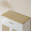 Enceinte de litière pour chat avec bloc-notes, meubles de litière cachés, buffet de maison pour animaux en bois, armoire de rangement, convient à la plupart des chat et litière, pour le bureau du salon